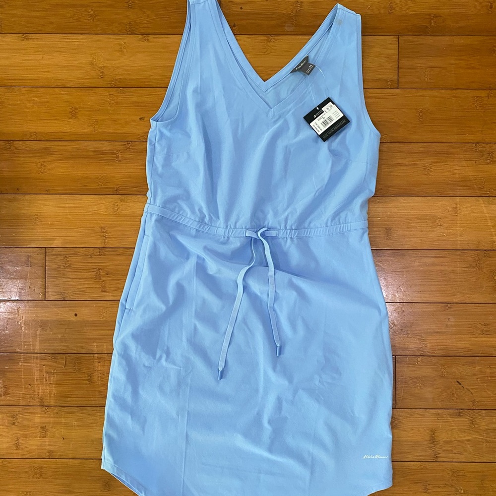 Eddie Bauer departure collection dress peak blue xs